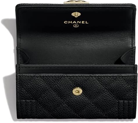 chanel catd holder|chanel flap card holder price.